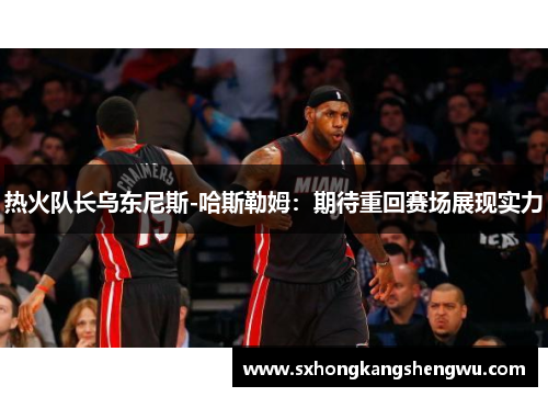热火队长乌东尼斯-哈斯勒姆：期待重回赛场展现实力